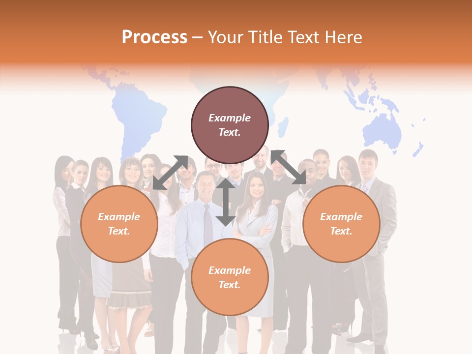 Old Finger Women PowerPoint Template