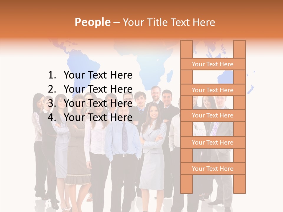 Old Finger Women PowerPoint Template