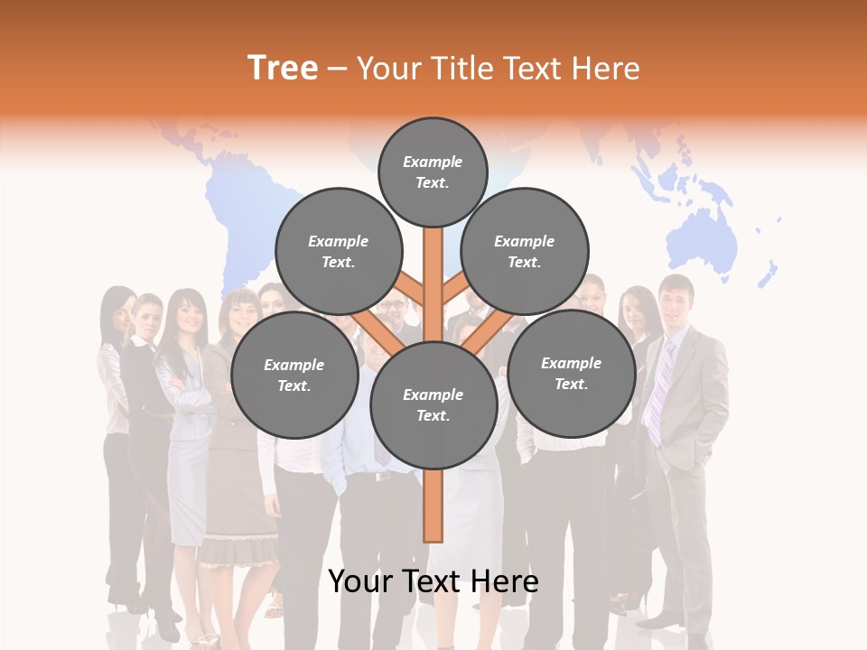 Old Finger Women PowerPoint Template