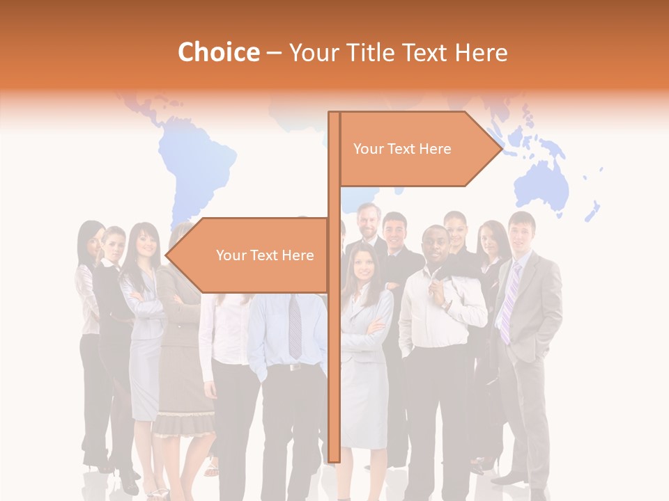 Old Finger Women PowerPoint Template