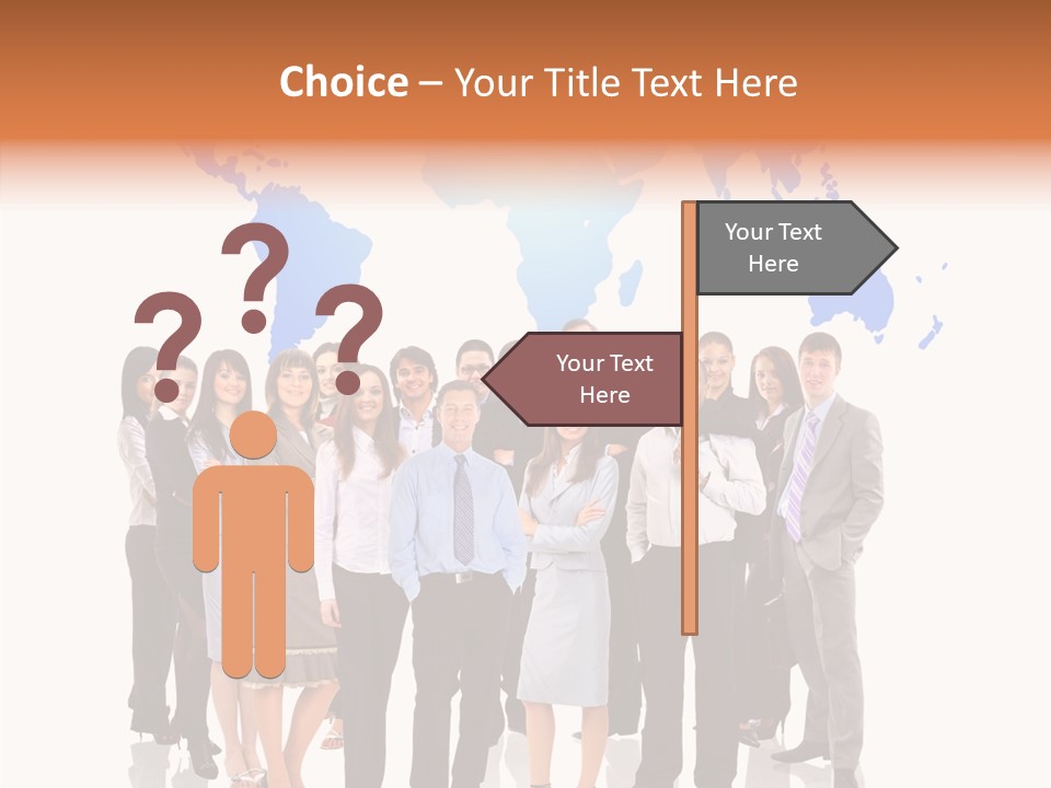 Old Finger Women PowerPoint Template