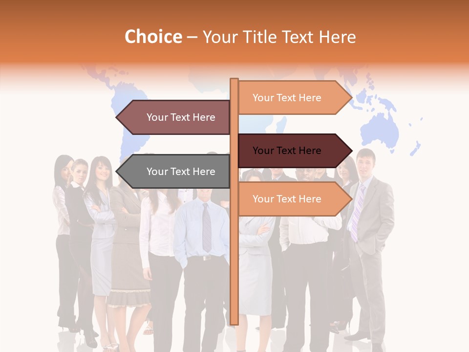 Old Finger Women PowerPoint Template