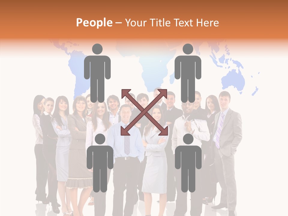 Old Finger Women PowerPoint Template