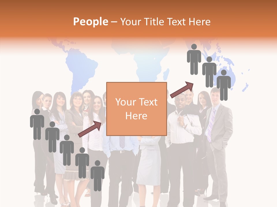 Old Finger Women PowerPoint Template