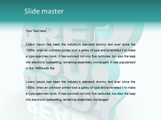 Helping Hand Touching Close Up PowerPoint Template