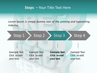 Helping Hand Touching Close Up PowerPoint Template