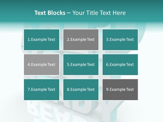Helping Hand Touching Close Up PowerPoint Template
