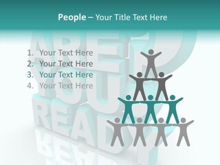 Helping Hand Touching Close Up PowerPoint Template