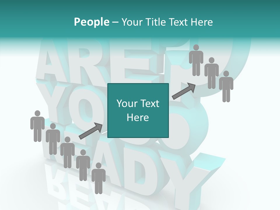 Helping Hand Touching Close Up PowerPoint Template