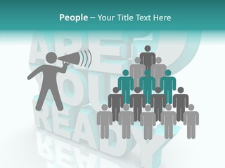 Helping Hand Touching Close Up PowerPoint Template