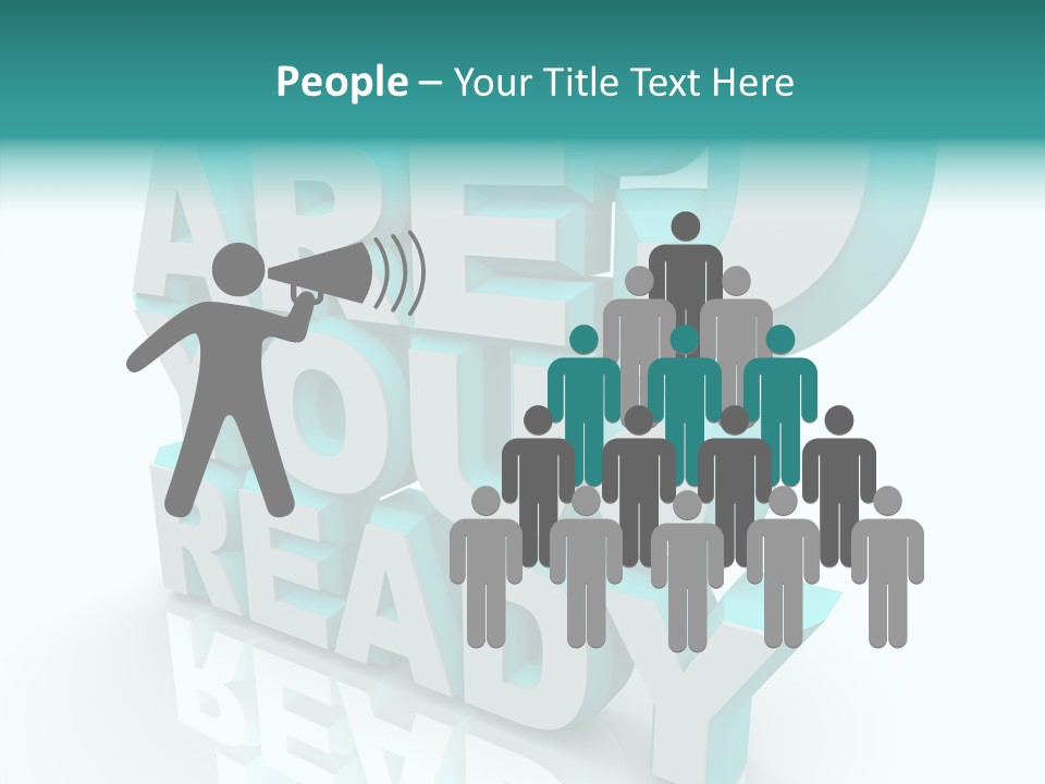 Helping Hand Touching Close Up PowerPoint Template