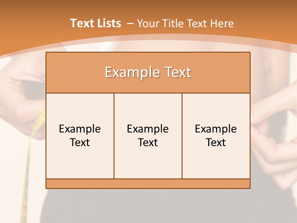 Grandmother Human Assist PowerPoint Template