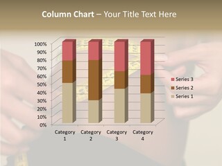 Senior  Female Sharing PowerPoint Template