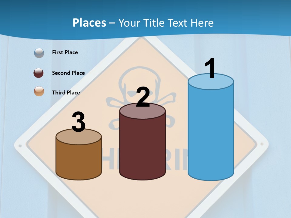 Young Finger Hold PowerPoint Template
