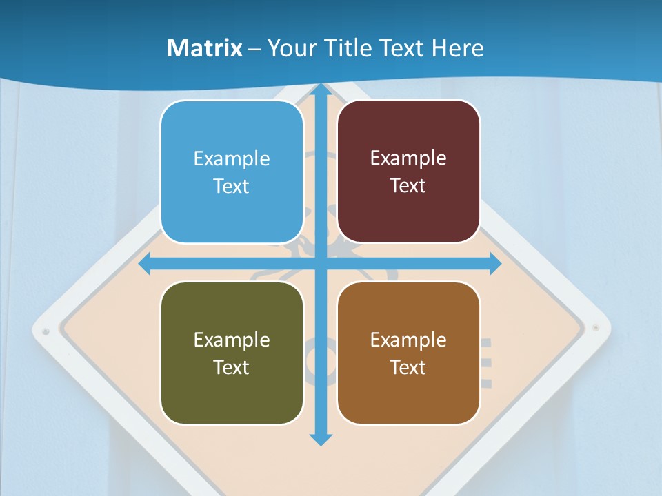 Young Finger Hold PowerPoint Template
