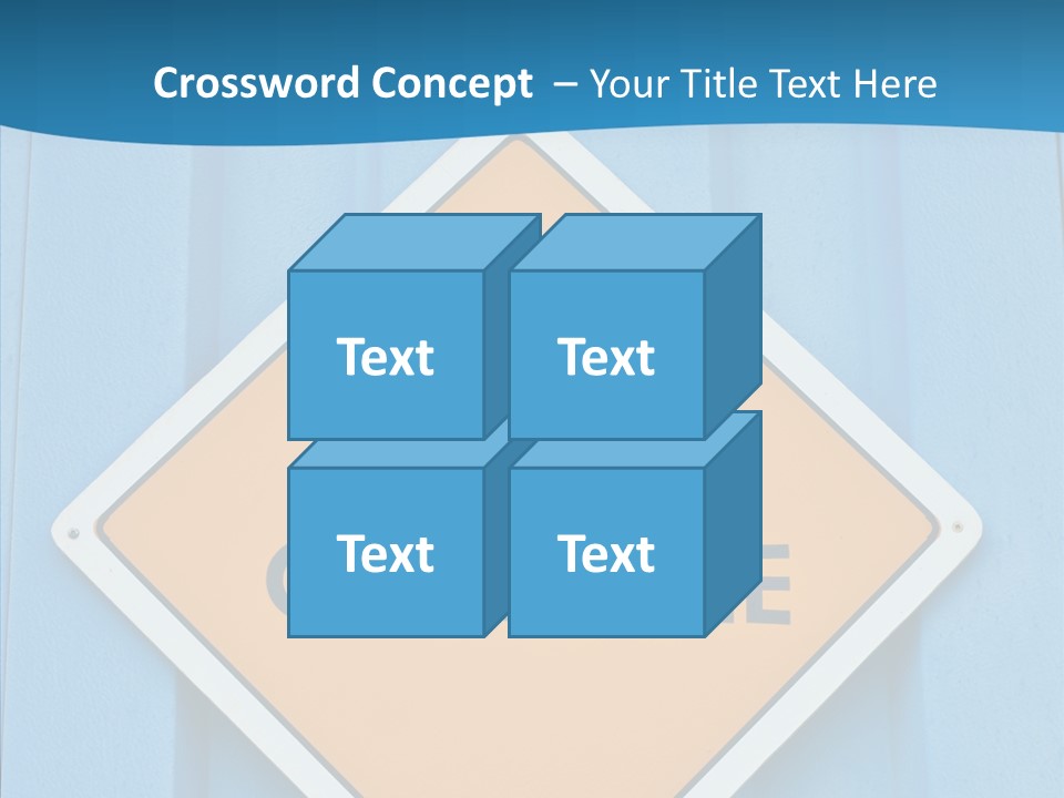 Young Finger Hold PowerPoint Template