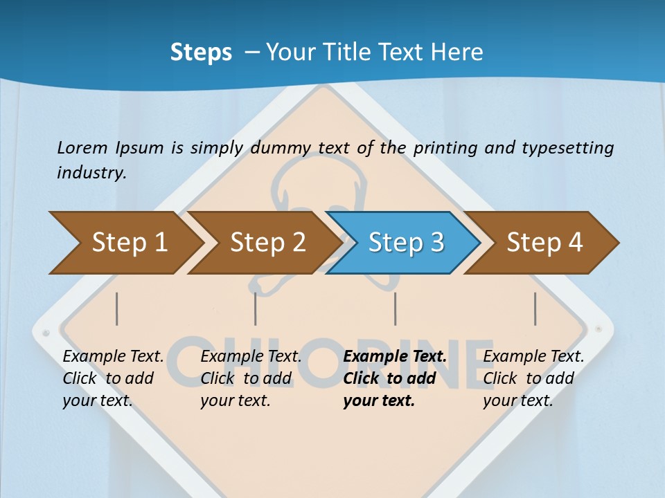Young Finger Hold PowerPoint Template