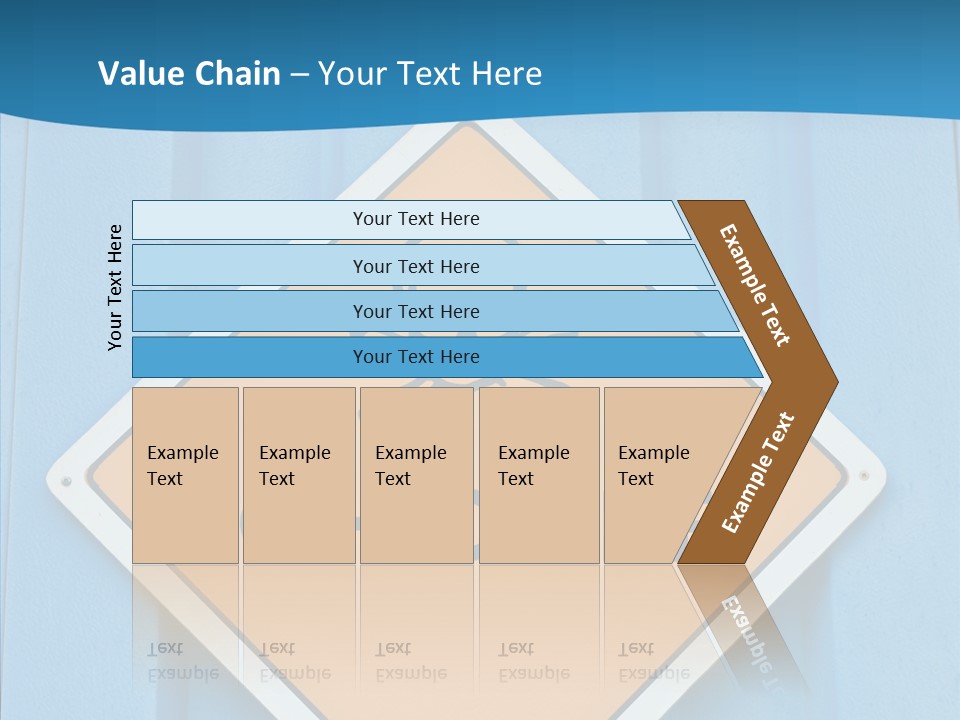 Young Finger Hold PowerPoint Template