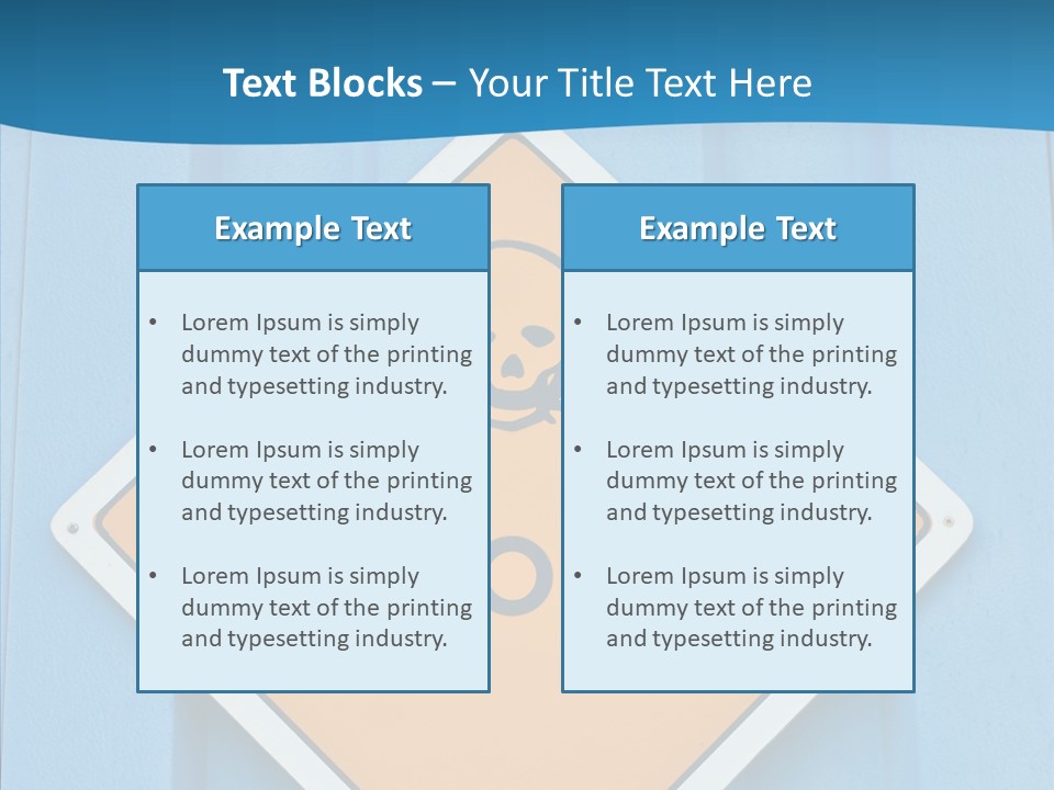Young Finger Hold PowerPoint Template