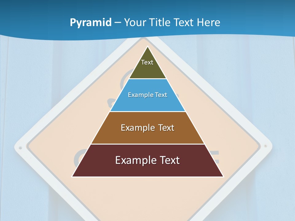 Young Finger Hold PowerPoint Template