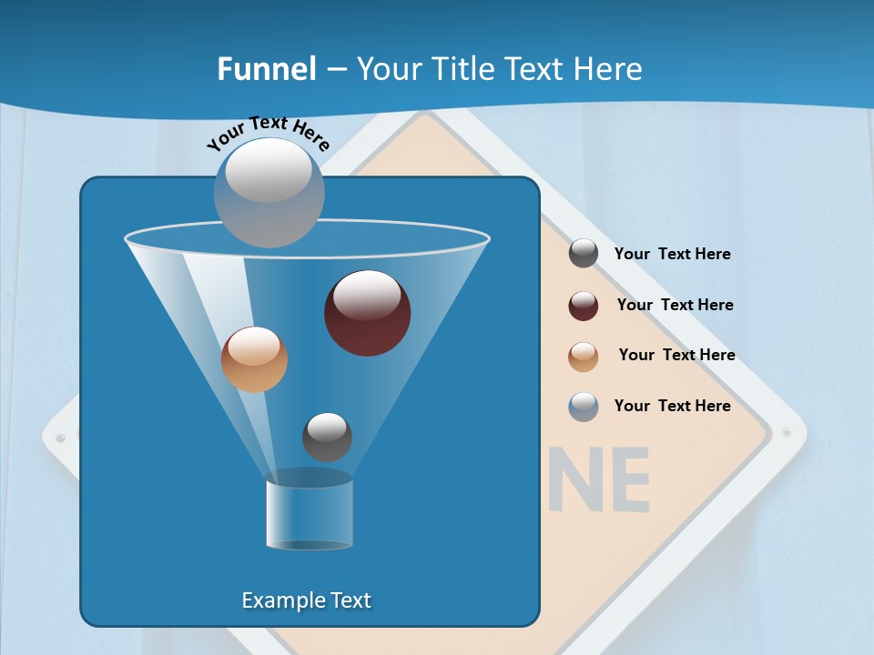 Young Finger Hold PowerPoint Template