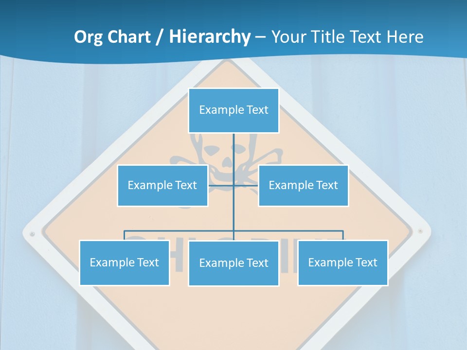 Young Finger Hold PowerPoint Template