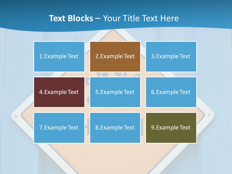 Young Finger Hold PowerPoint Template