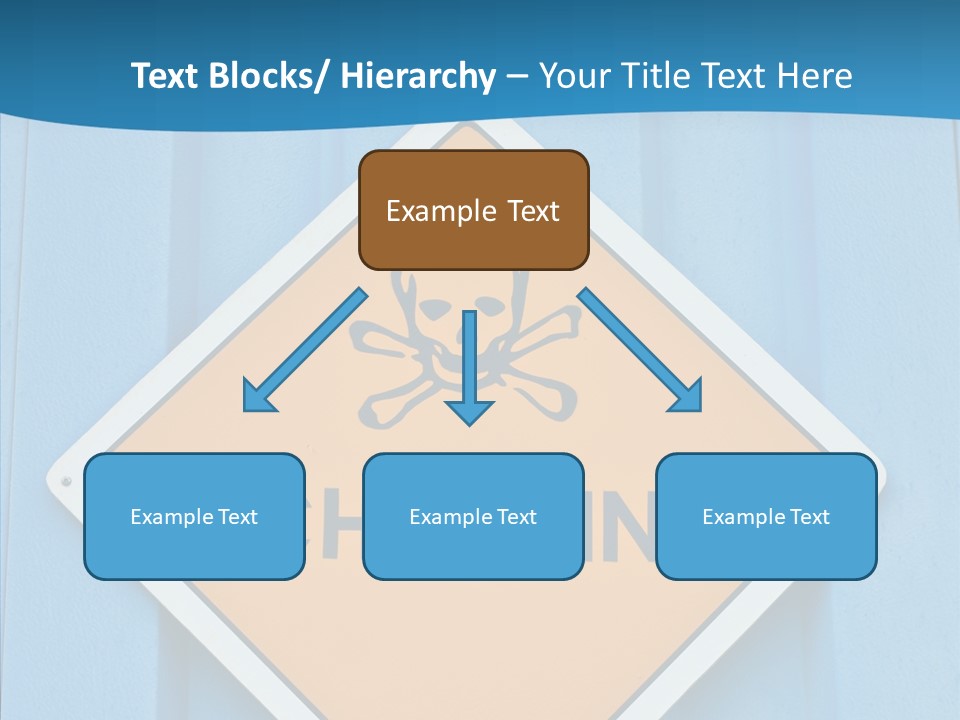 Young Finger Hold PowerPoint Template
