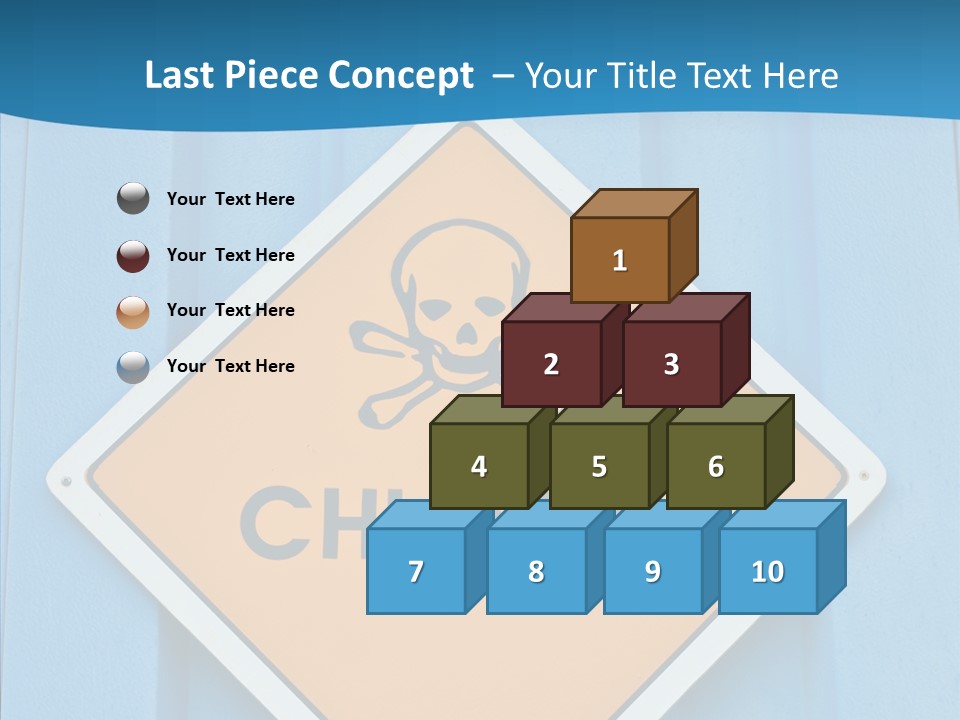Young Finger Hold PowerPoint Template