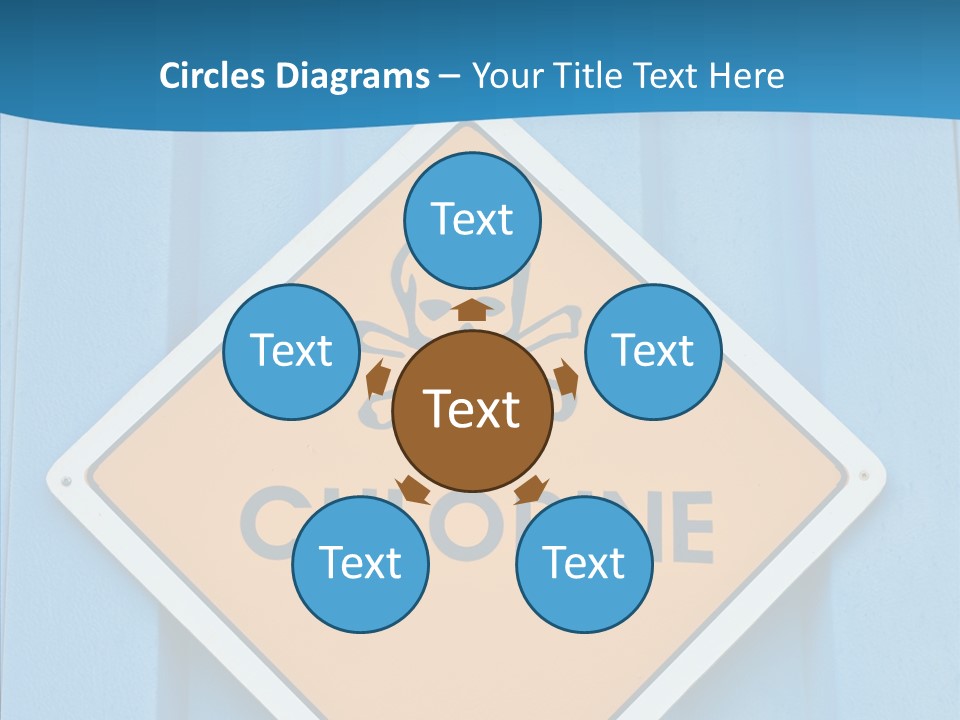 Young Finger Hold PowerPoint Template