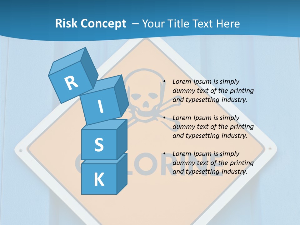 Young Finger Hold PowerPoint Template