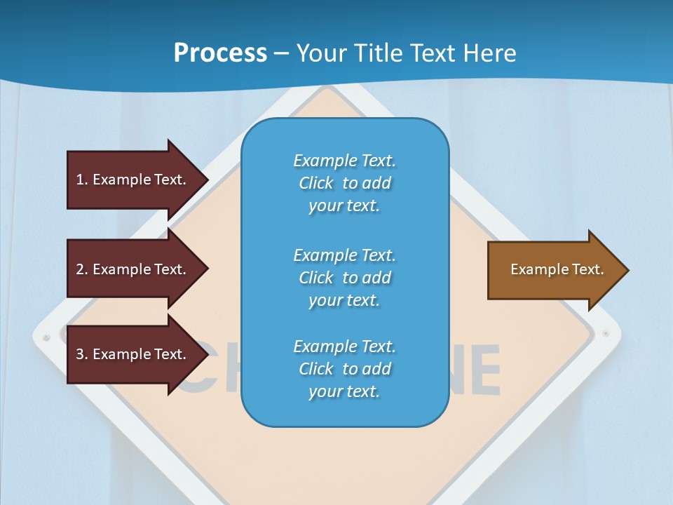 Young Finger Hold PowerPoint Template
