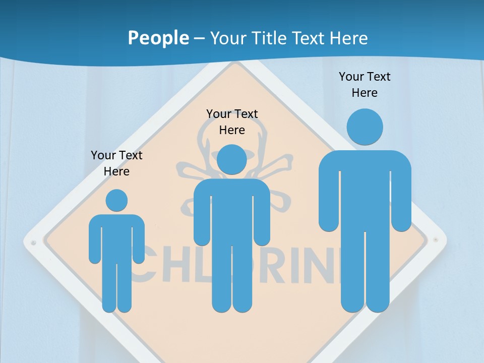 Young Finger Hold PowerPoint Template