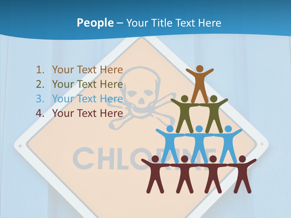 Young Finger Hold PowerPoint Template