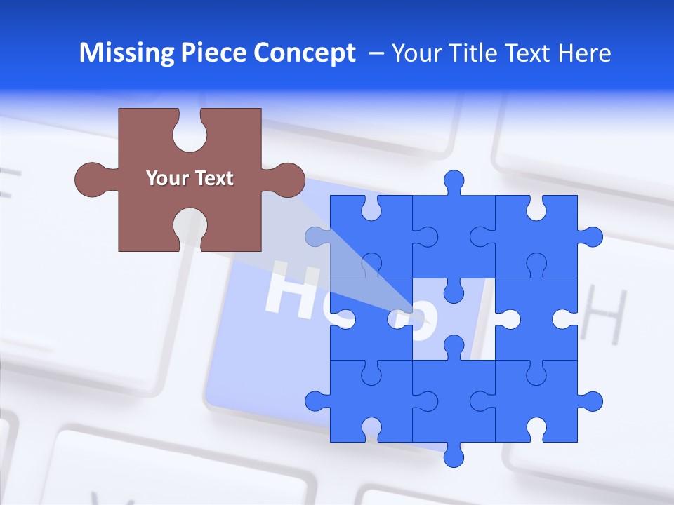 Hand Assist Help PowerPoint Template