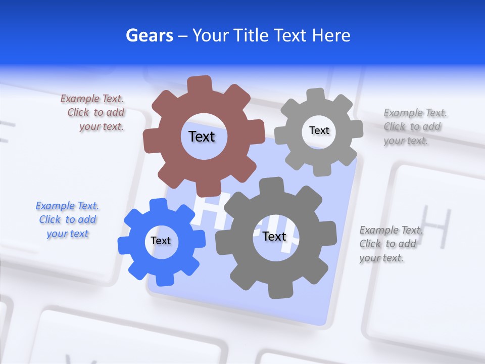 Hand Assist Help PowerPoint Template