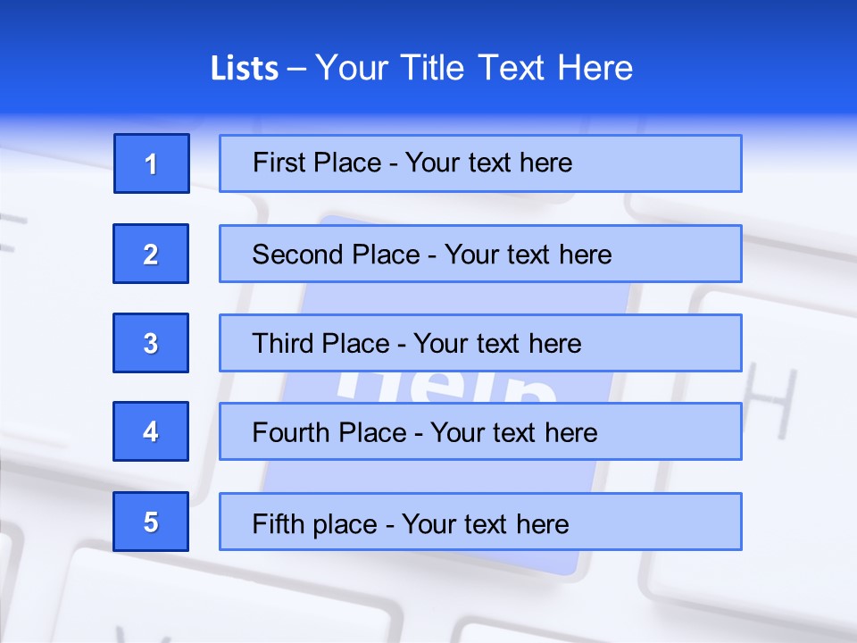 Hand Assist Help PowerPoint Template