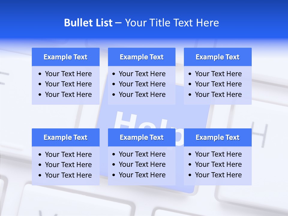 Hand Assist Help PowerPoint Template