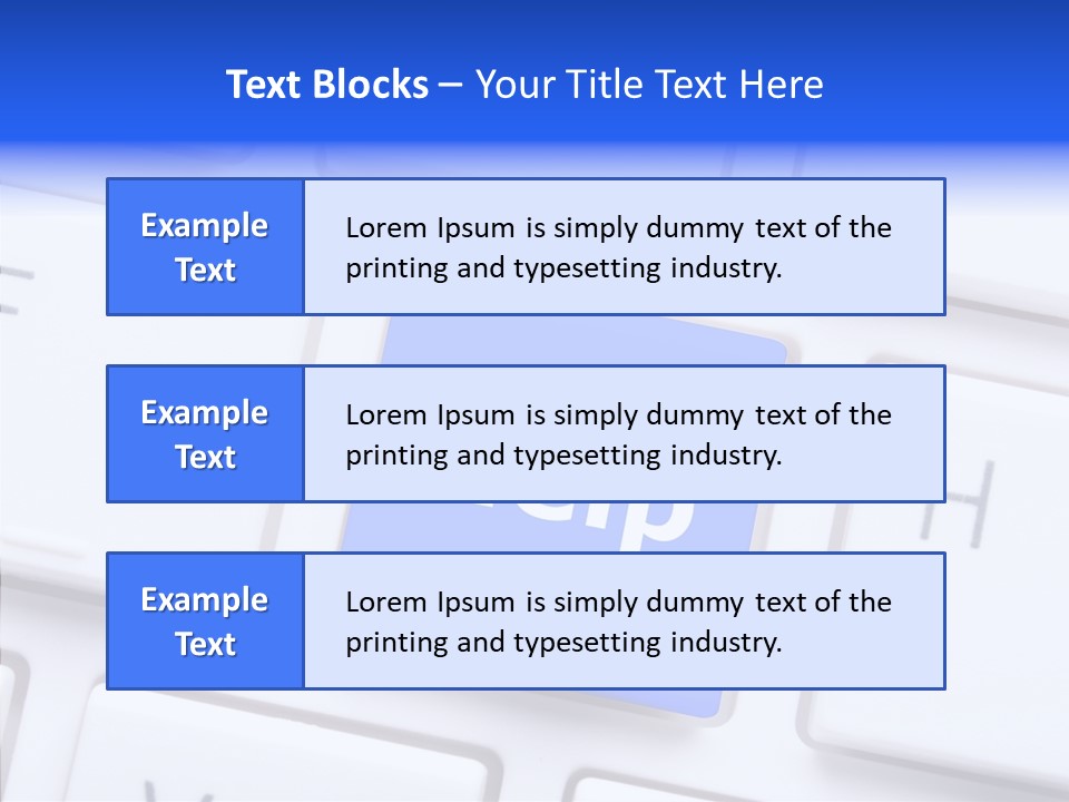 Hand Assist Help PowerPoint Template