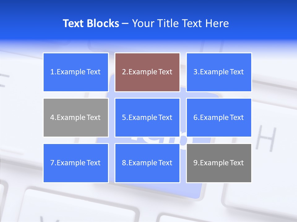 Hand Assist Help PowerPoint Template