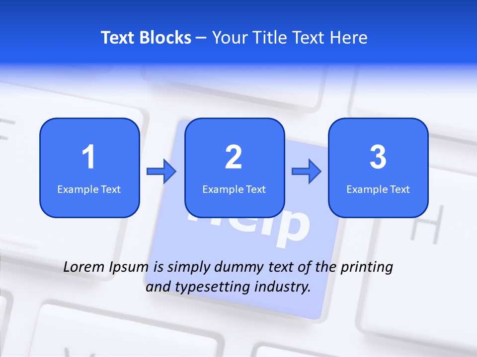 Hand Assist Help PowerPoint Template