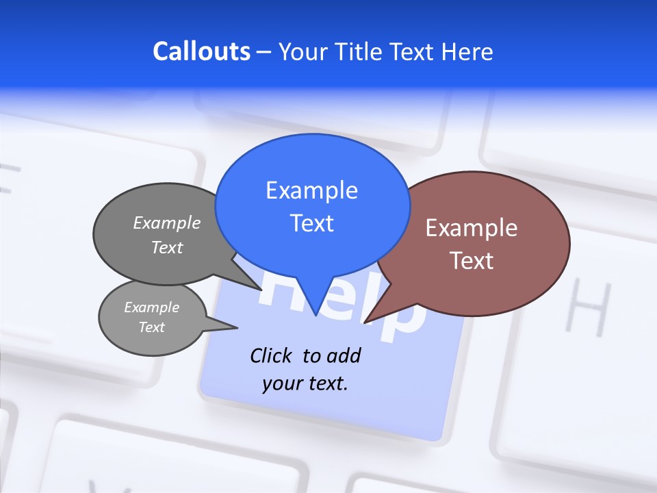 Hand Assist Help PowerPoint Template