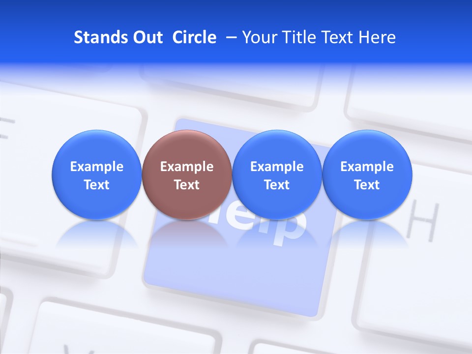 Hand Assist Help PowerPoint Template