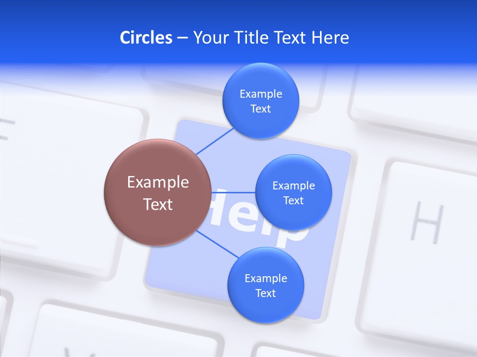 Hand Assist Help PowerPoint Template