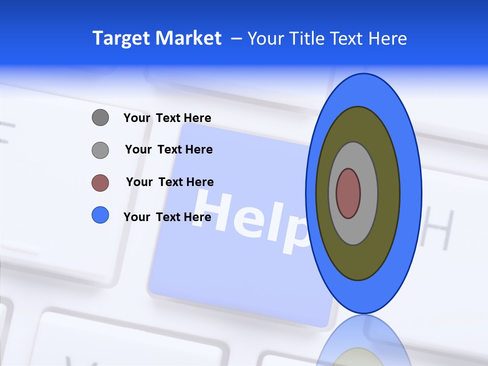 Hand Assist Help PowerPoint Template