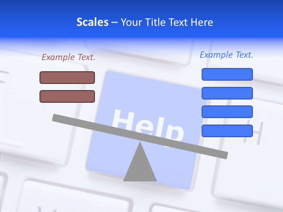 Hand Assist Help PowerPoint Template