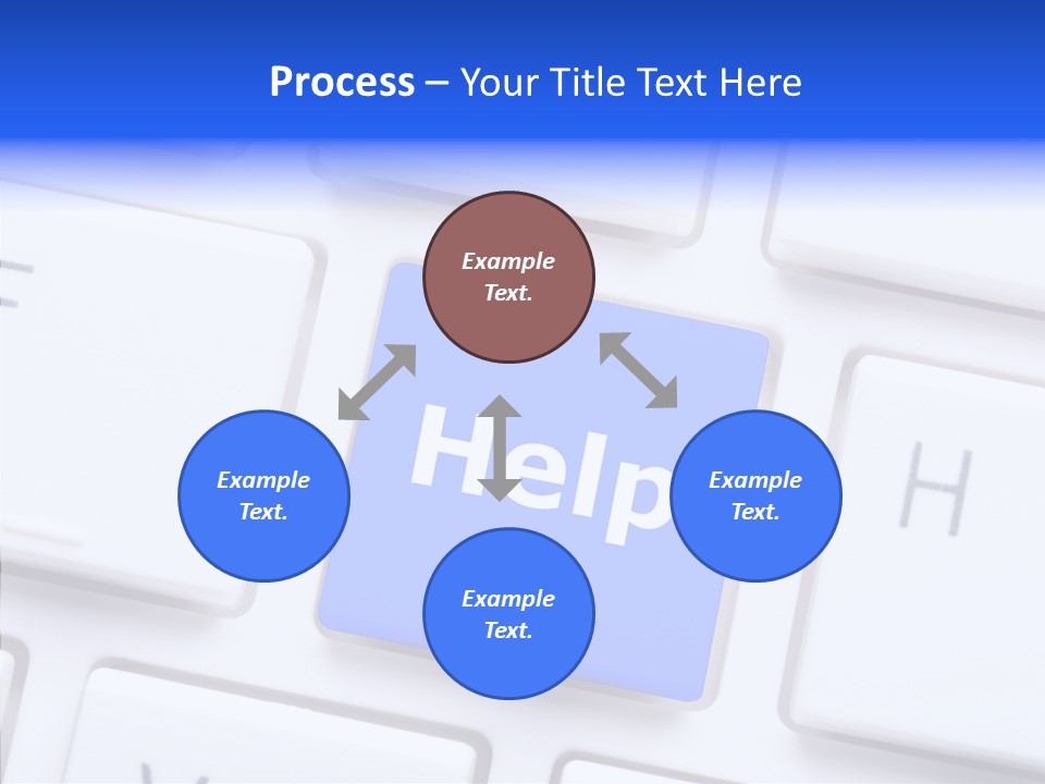 Hand Assist Help PowerPoint Template