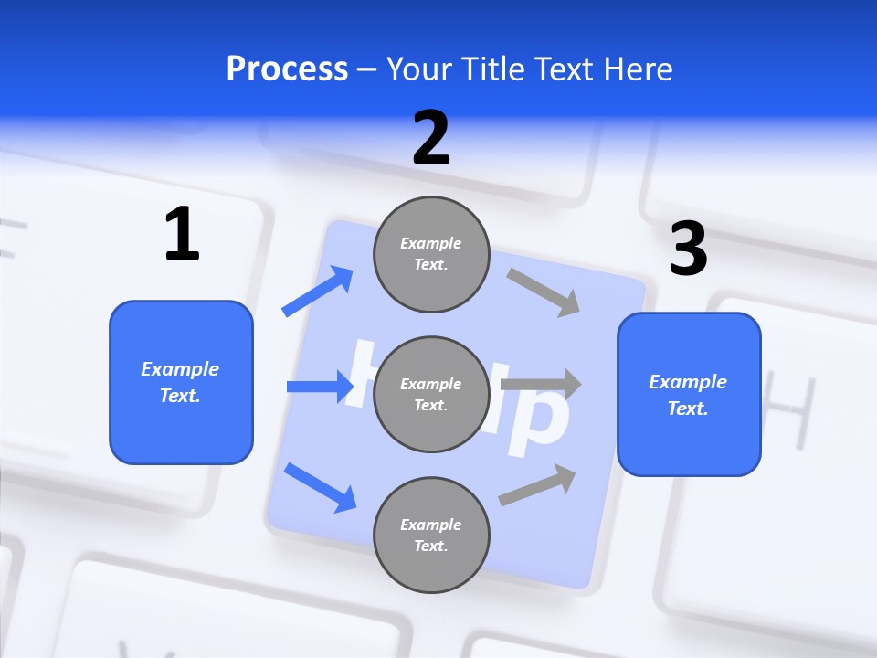 Hand Assist Help PowerPoint Template