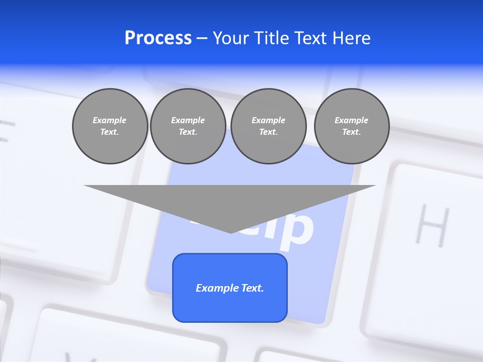 Hand Assist Help PowerPoint Template