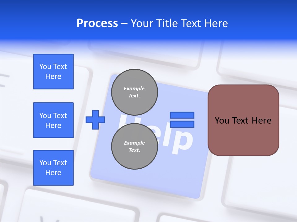 Hand Assist Help PowerPoint Template